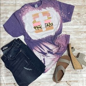 Cross Bleached Shirt